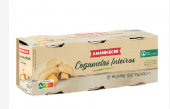 Amanhecer Whole Mushrooms 185g
